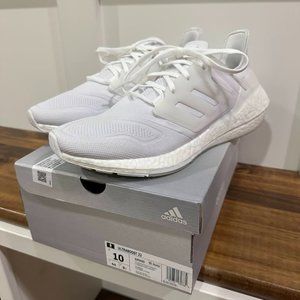 Adidas Ultraboost 22 Men's Running Shoe Cloud White Size 10